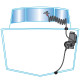 On-board feedthrough with 3/4' hose connection - Bulkhead Fitting 3/4" Hose - 09-10616 - Johnson Pump